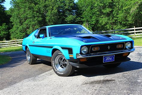 3 Yes 3 Powerful And Rare 1971 Ford Mustang Boss 351s Packing A