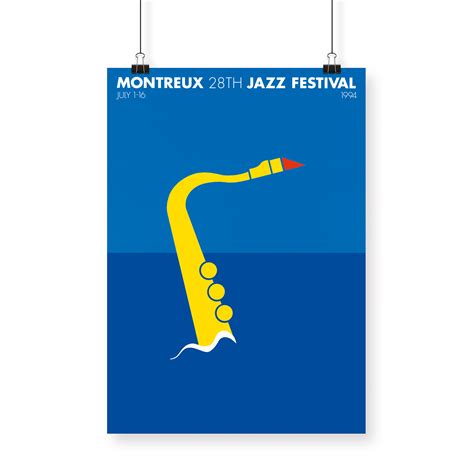 Montreux Jazz Festival Poster Artists Create Posters In Lieu Of