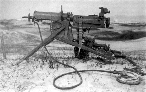 The German System Of Maxim Machine Guns During The First World War