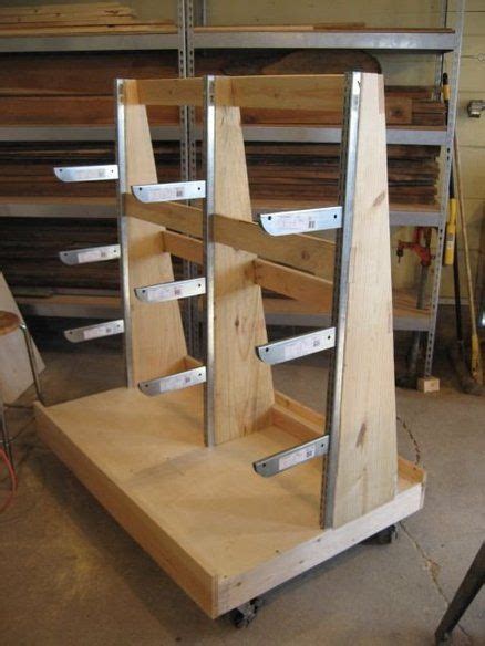 Building A Lumber Rack Finally Lumber Storage Lumber Rack Lumber