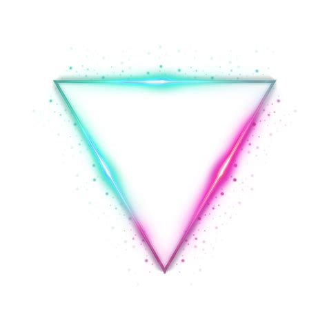 🔻 Triangle Neon 4asno4i неон треугольник Ftestickers