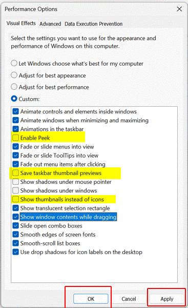 How To Disable Taskbar Thumbnail Preview On Windows 11