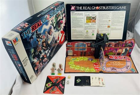 1986 The Real Ghostbusters Board Game By Milton Bradley Complete Very