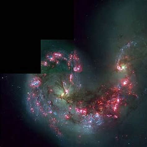 Hstwfpc2 Image Of Colliding Galaxies Ngc 4038 And Ngc 4039 Esahubble