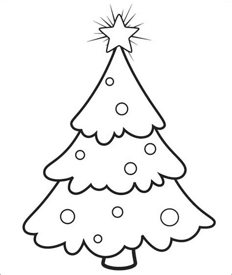 Free Printable Christmas Tree Coloring Pages For Kids Christmas Tree