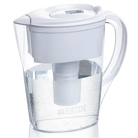 Amazon Com Brita Cup Space Saver BPA Free Water Pitcher With Filter White Brita Filter