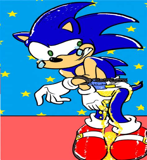Baby Sonic Has Wet Himselfwalpaper By The Tails Fan Club
