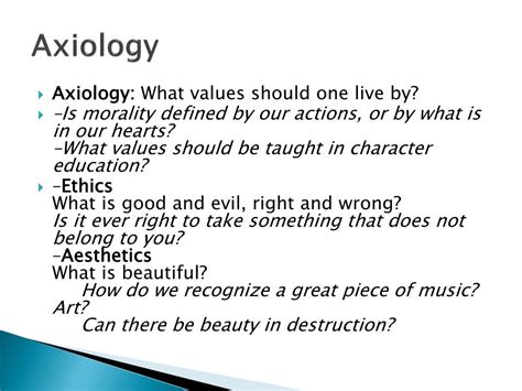 Axiology Philosophy Of Education Qeducationz