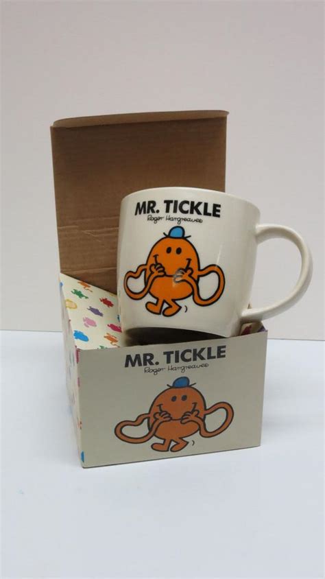 Mr Men Mug Mr Tickle Roger Hargreaves Official Chorion Will And Wolf 2009 1858674151