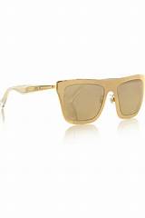 Photos of Dolce Gabbana Gold Plated Sunglasses