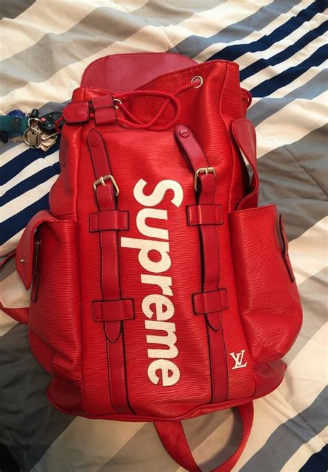 Supreme Louis Vuitton Bape Backpack For Women Literacy Basics