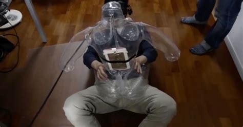 Man Has Sex With Inflatable Torso As He Demonstrates Bizarre Adult Virtual Reality Game In