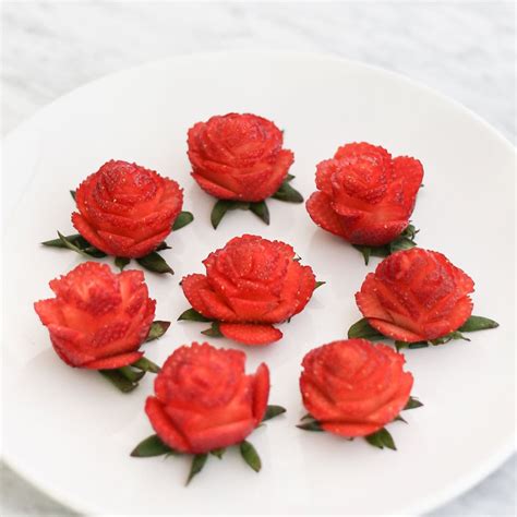How To Make Strawberry Roses California Strawberry Commission
