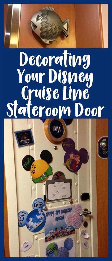 Decorating your cruise door can be so fun, but you do need to be prepared! Disney Cruise Door Magnets: Decorating Your Stateroom Door