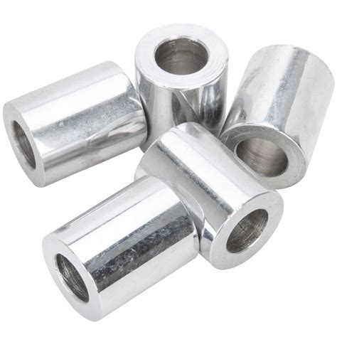 Aluminum Spacer 34 Od X 38 Id X Many Lengths Round By Metal Spacers