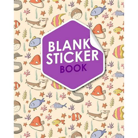 Blank Sticker Book Blank Sticker Book Album Sticker Books For Girls 4