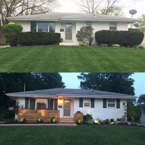 Before And After Complete Remodel New Deck And Landscaping Done By Ryan Ross And Laurie