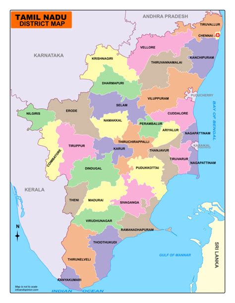 Outline Map Of Tamilnadu Tamil Nadu Free Map Free Blank Map Free