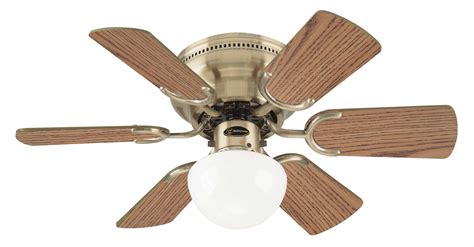 Brass Ceiling Fans With Lights Aloha Breeze 52 Dual Mount Bright