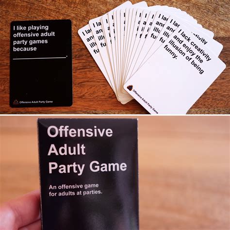I Created A Game Called Offensive Adult Party Game It Plays Just