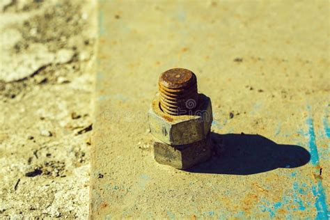 Rusty Metal Stock Image Image Of Industrial Connection 139620435