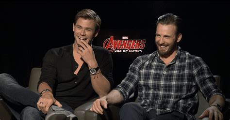 Hulkbusting makes you feel good. The Avengers Age of Ultron Cast Interview (Video ...