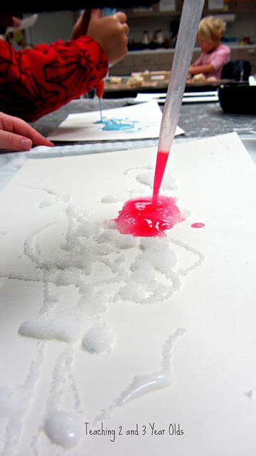 Preschool Salt And Glue Painting