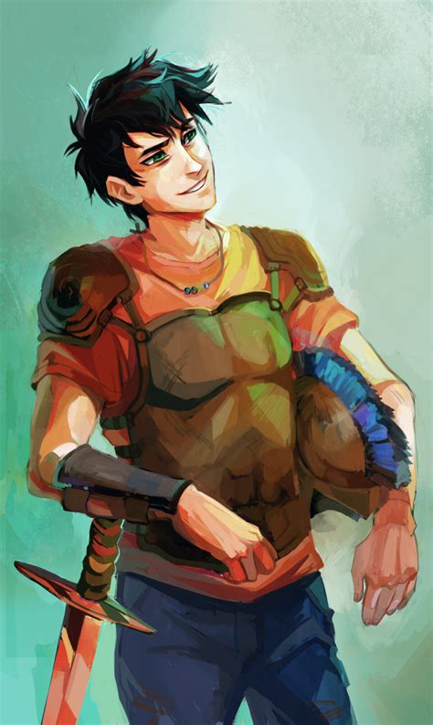 Official Percy Jackson Artwork By Viria Percy Jackson And The Olympians Know Your Meme