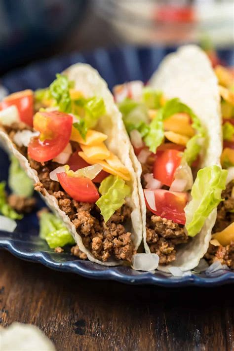 Slow Cooker Beef Tacos Crockpot Taco Meat How To Video