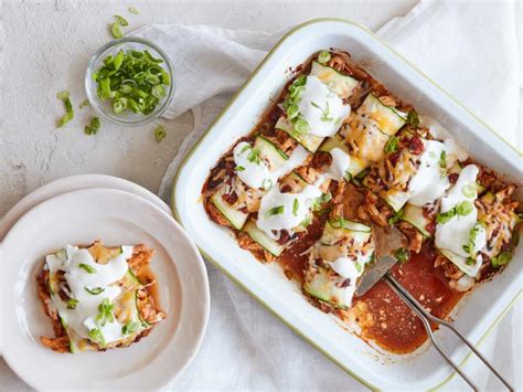 And they cook in less than 10 minutes scallops: Zucchini Enchiladas Recipe | Food Network Kitchen | Food Network