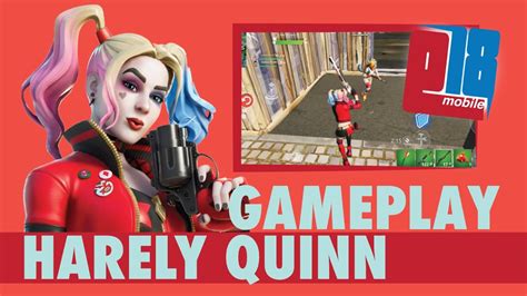 Rebirth Harley Quinn Skin Gameplay Fortnite Mobile Youtube