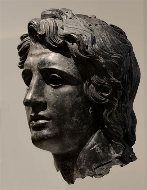 The story of alexander the great and the jews is intimately intertwined. Head of Alexander the Great. New York, Metropolitan Museum ...