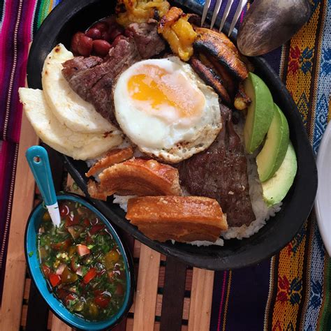 Made Some Bandeja Paisa Classic Colombian Comfort Food From The Andes