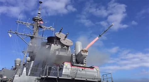 Uss Porter Conducts First Searam Firing From Ddg Naval Sea Systems