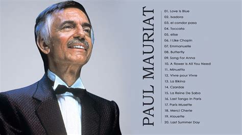 Las Mejores Canciones De Paul Mauriat 2021 Paul Mauriat Greatest Hits