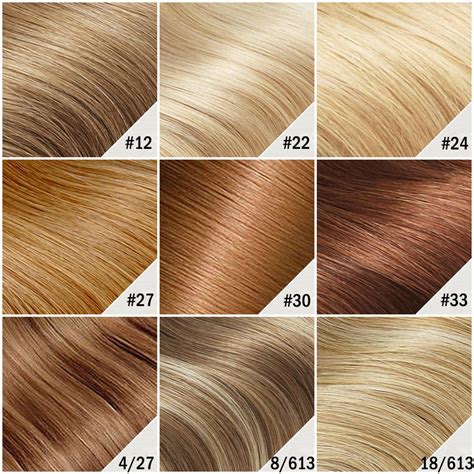 Ash Brown Hair Color Chart