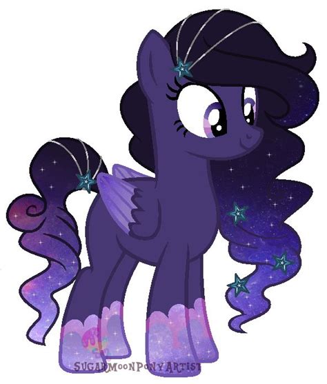 Moonlight Galaxy Adopted Arte My Little Pony Dessin My Little Pony