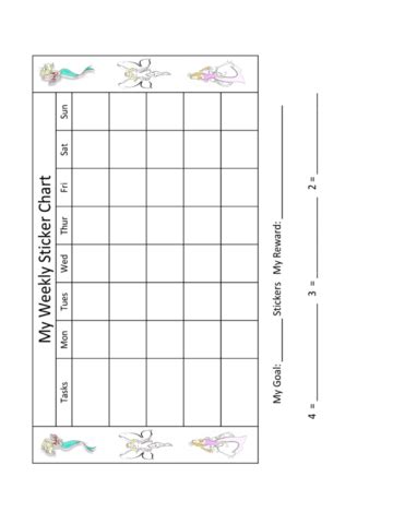 Sticker Charts Fillable Printable Pdf Forms Handypdf