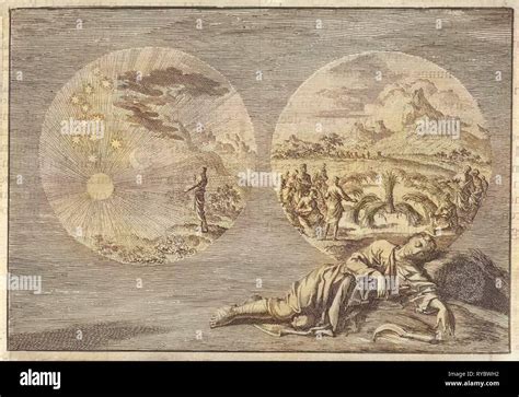 Dreams Of Joseph Jan Luyken Pieter Mortier 1704 Stock Photo Alamy