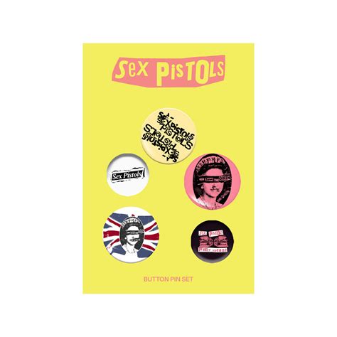 Sex Pistols Button Set Sex Pistols Official Store