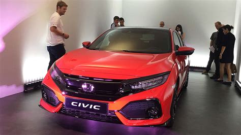 New 2017 Honda Civic Revealed Bolder Better And British Motoring