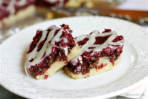 But for this recipe we are making delicious raspberry shortbread bars. Double Chocolate Raspberry Shortbread Bars - Belle Vie