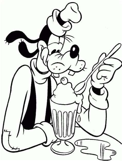 Printable Goofy Coloring Pages Customize And Print