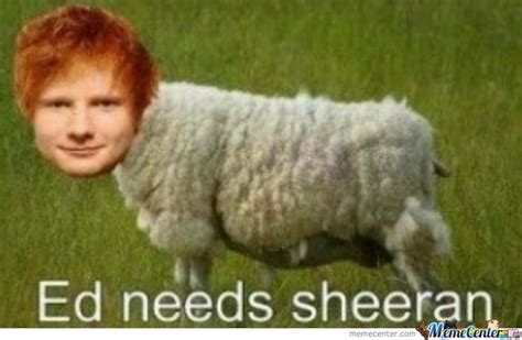 Ed sheeran's music may be serious and emotional, but on twitter, he's typically all about the laughs. Ed Sheeran by bunzybro - Meme Center