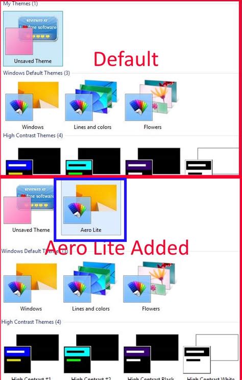 2 Ways To Enable Aero Lite Theme In Windows 8