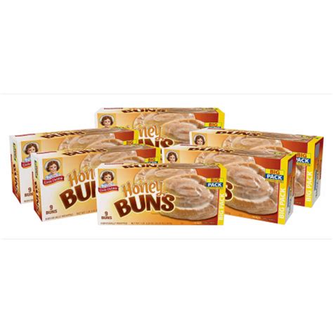Little Debbie Honey Buns 6 Big Pack Boxes 54 Individually Wrapped