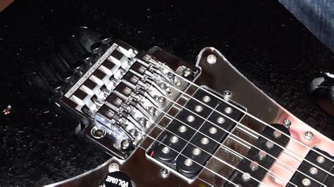 How To Adjust Intonation On A Lo Pro Edge Bridge Floyd Rose Guitar