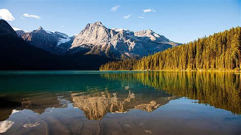 Reflections On Emerald Lake Yoho National Park British Columbia