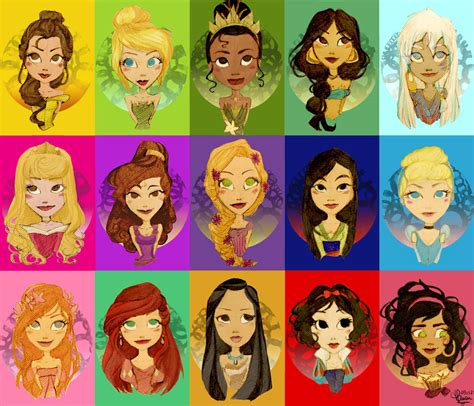 Lévolution des princesses Disney Florilèges