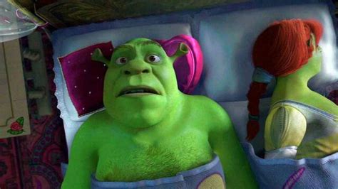 Sleeping Princess Fiona Shrek Fiona Shrek